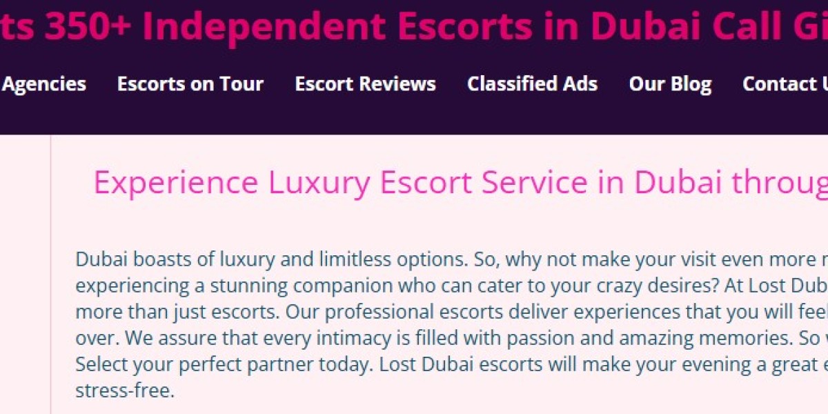 Escort Dubai: Sophisticated Companionship for Every Occasion