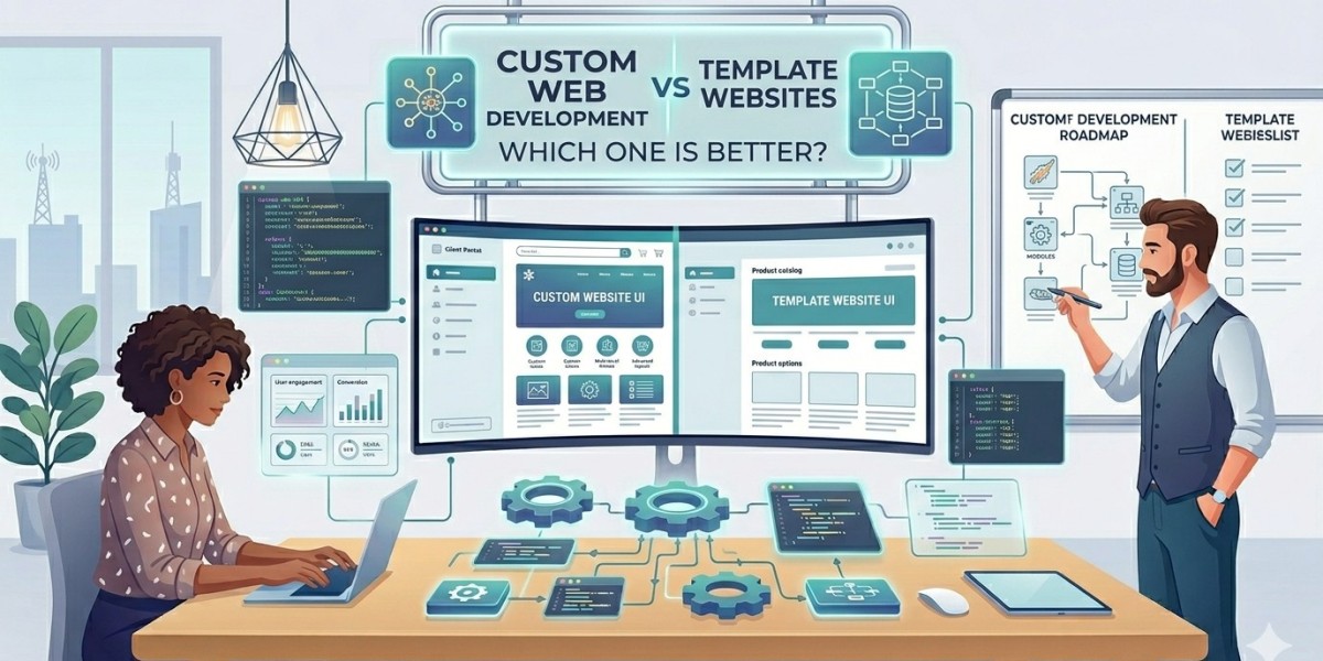 Custom Web Development vs Template Websites: Which One is Better?