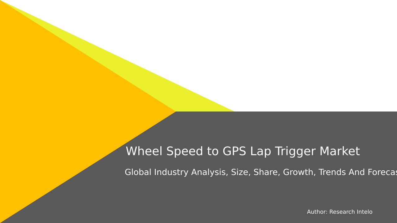 Wheel Speed to GPS Lap Trigger Market Research Report 2033