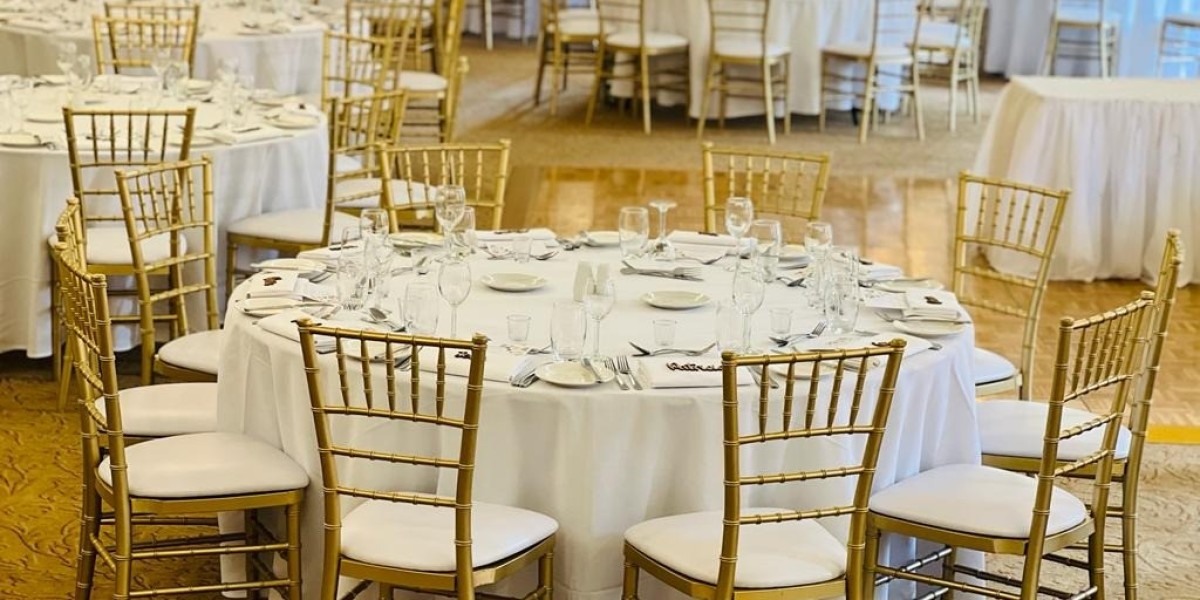 Elegant Tiffany Chair Hire for Luxury Events
