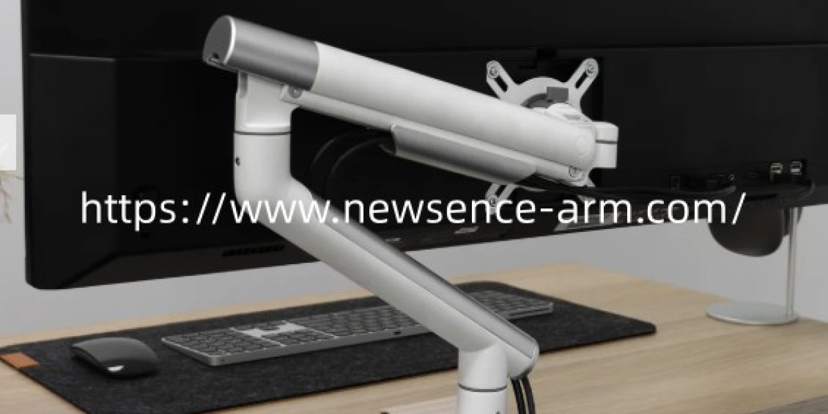 Can Zhida White Monitor Arm Fit Modern Creative Workspace Designs