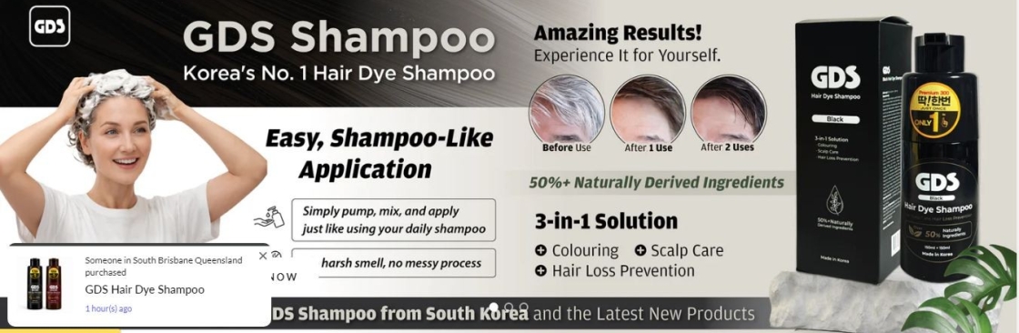 Natural Hair Dye Shampoo for Grey Coverage Cover Image
