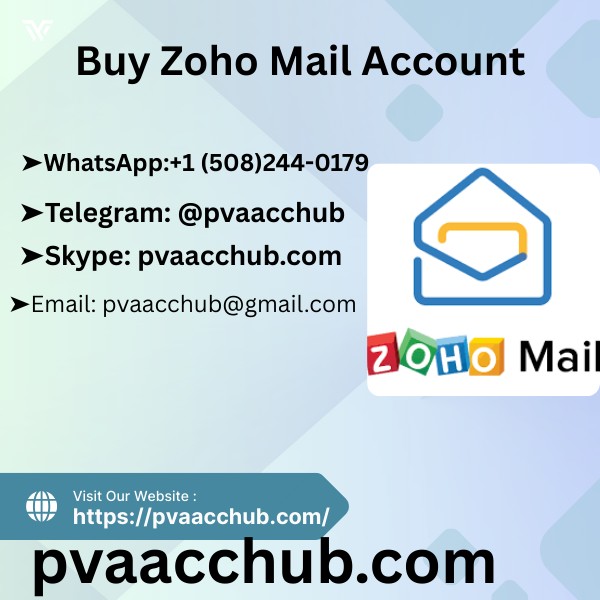 10 Best Sites To Buy Verified Zoho Mail Accounts Profile Picture