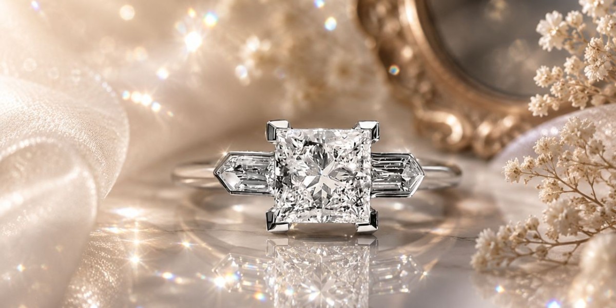 Princess Engagement Rings Designed to Stand Out