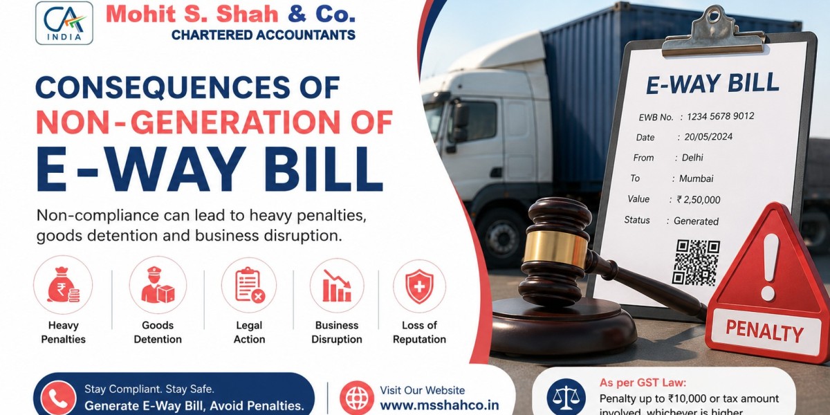 E-Way Bill Violations and GST Penalties | Mohit S. Shah & Co