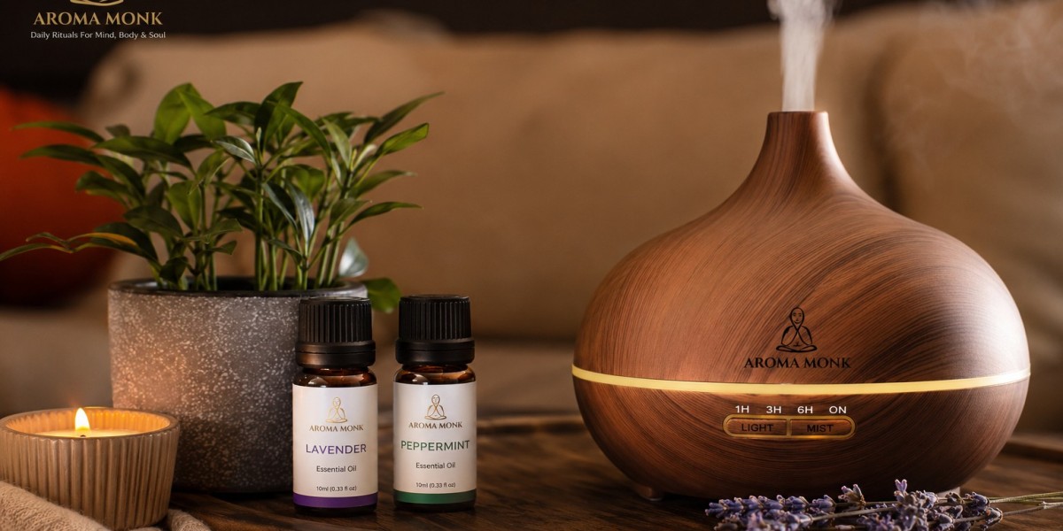 Find Your Calm: A Guide to Using an Aromatherapy Oil Diffuser for Stress Relief | Aroma Monk
