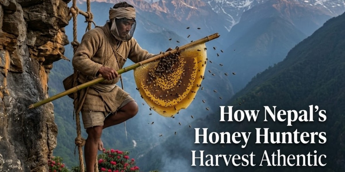 How Nepal’s Honey Hunters Harvest Authentic Mad Honey From Himalayan Cliffs