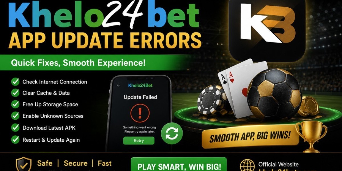 How to Fix Khelo24bet APP Update Errors