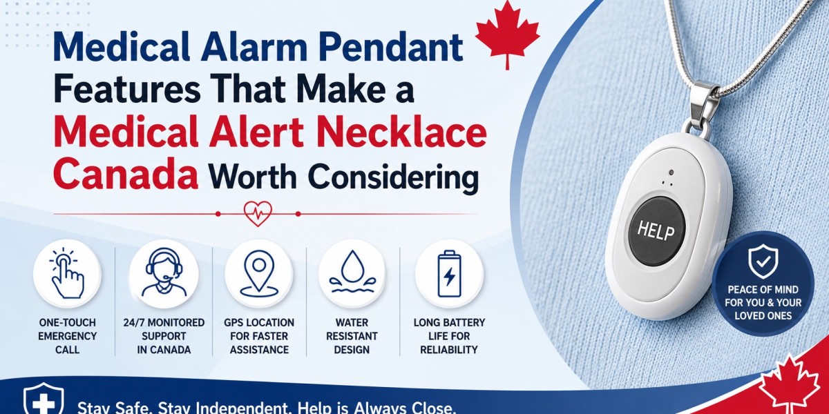 Medical Alarm Pendant Features That Make a Medical Alert Necklace Canada Worth Considering