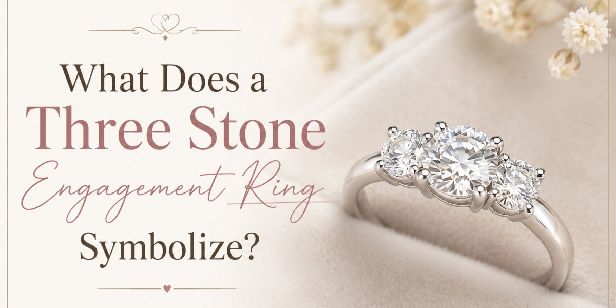 What Does a Three Stone Engagement Ring Symbolize?
