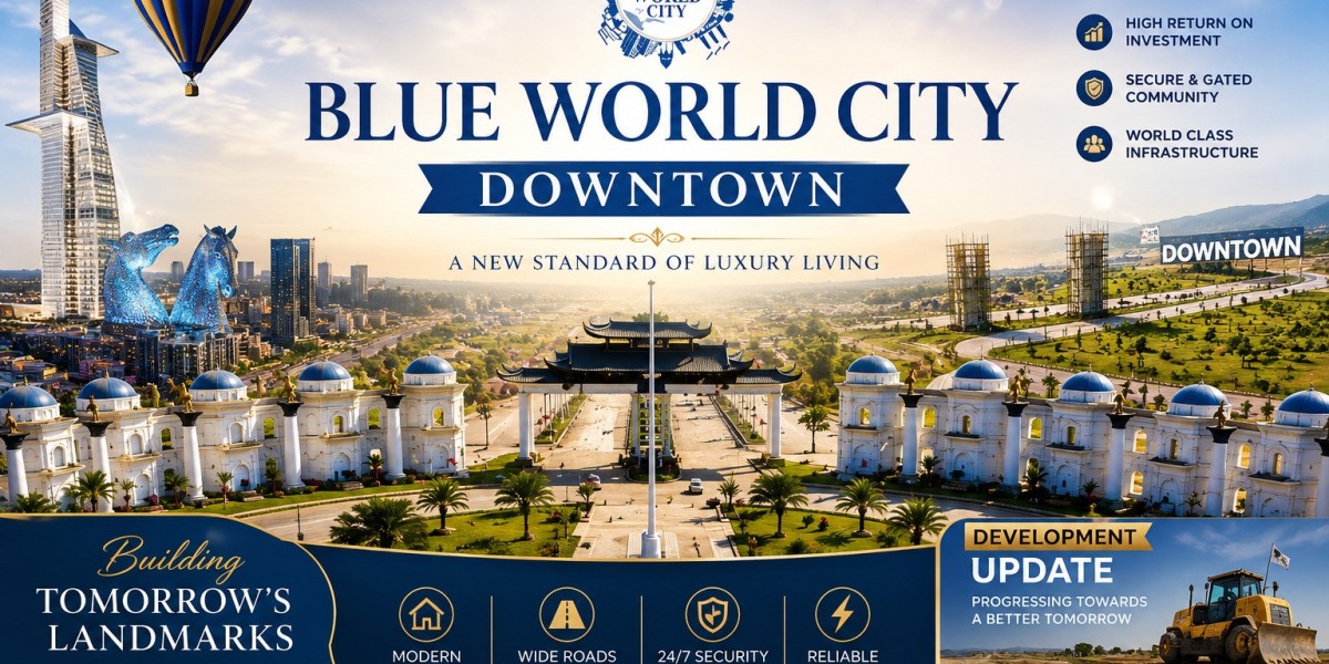 downtownblueworldcity Analyzes the Vision and Zoning of the Blue World City Islamabad Master Plan