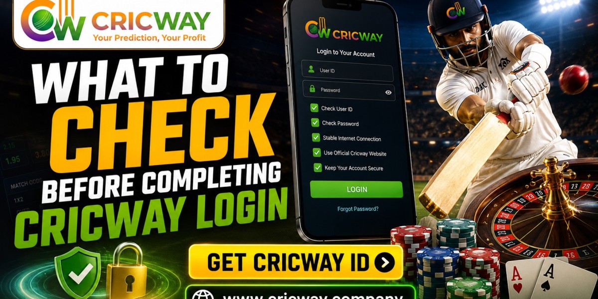 What to Check Before Completing Cricway Login