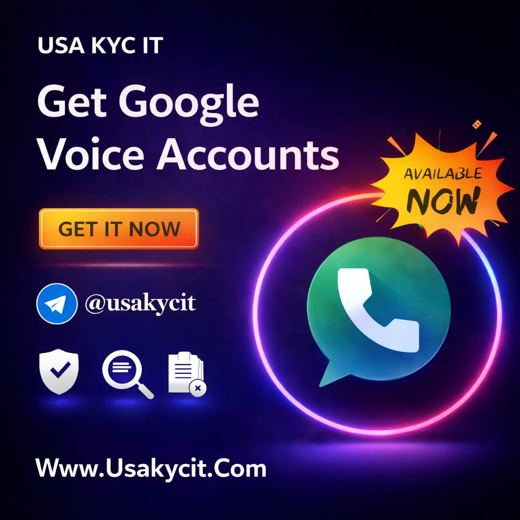 Get Google voice accounts - USA KYCIT