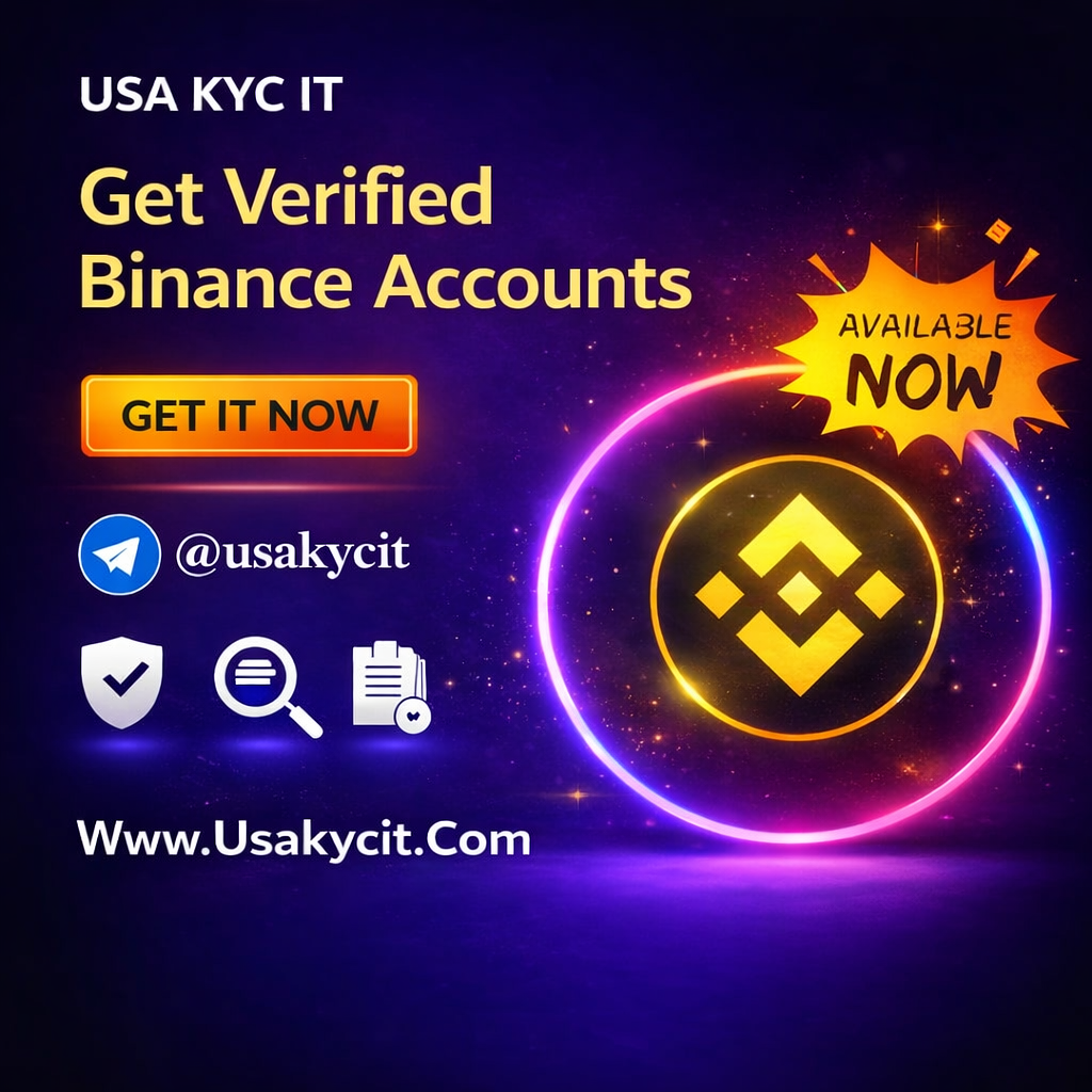 Get Verified Binance Accounts - USA KYCIT