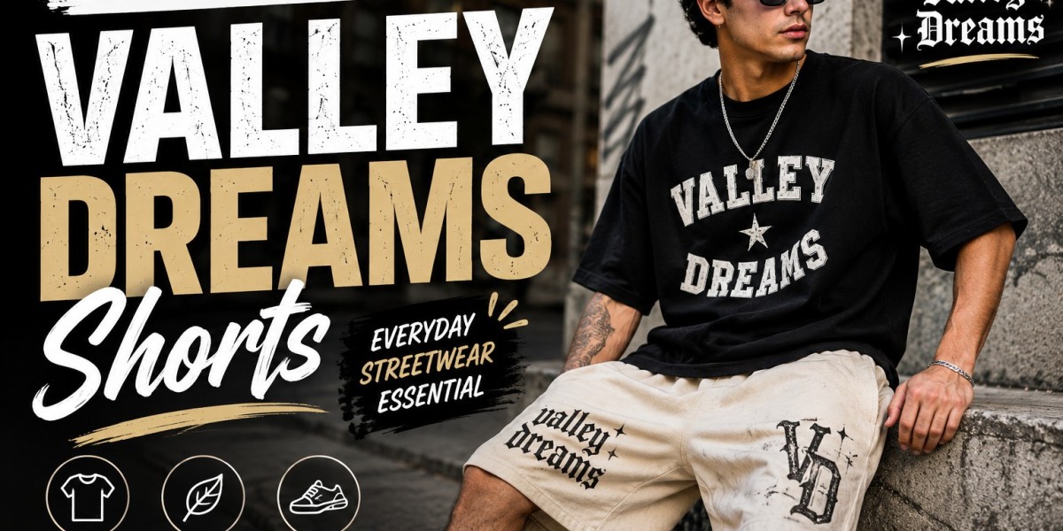 Valley Dreams Shorts: A Modern Essential for Everyday Streetwear