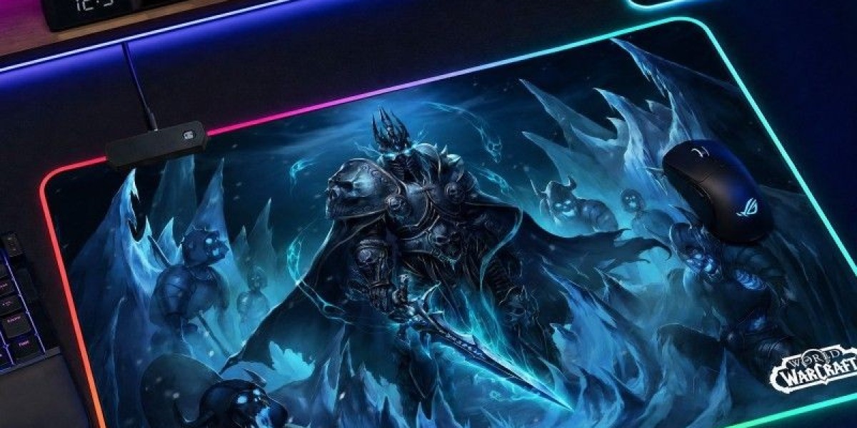 Alaska Gamer Review | Lich King RGB desk mats, World of Warcraft Gear Store