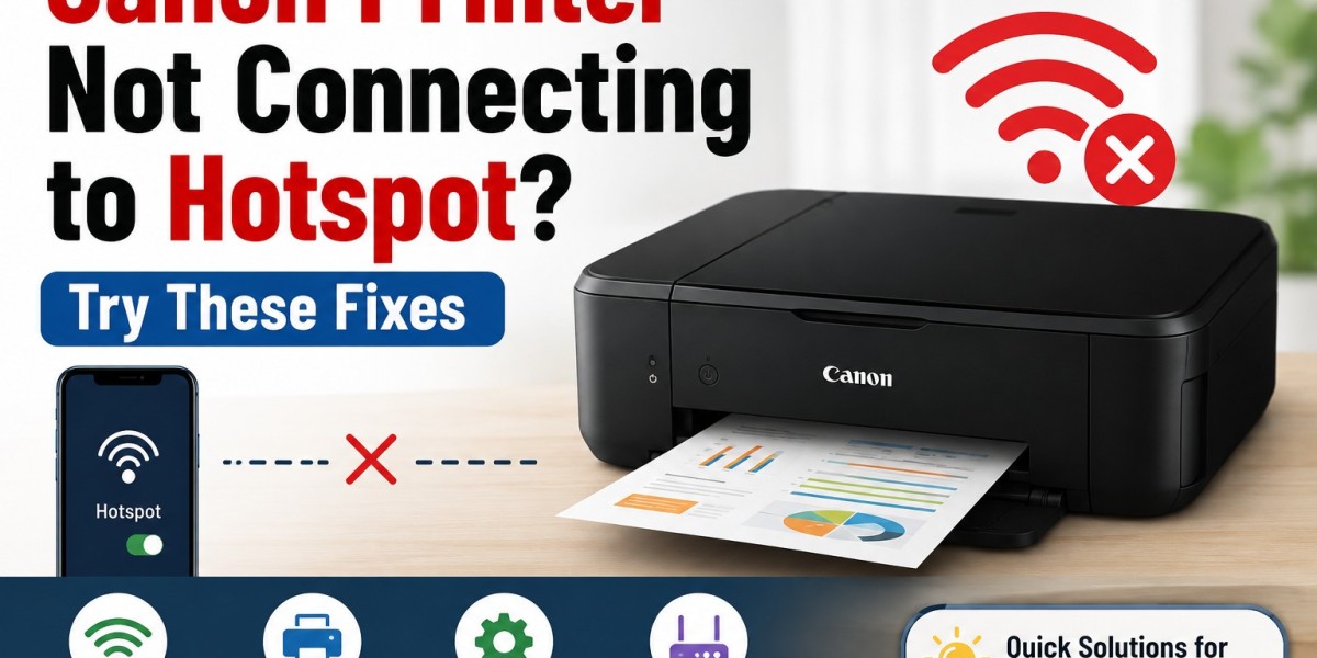 Canon Printer Not Connecting to Hotspot? Try These Fixes