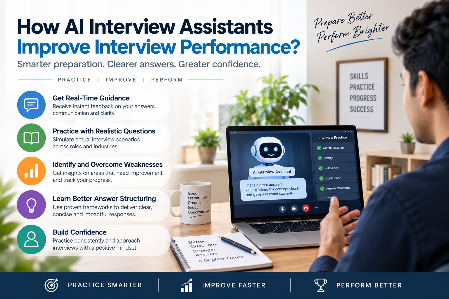How AI Interview Assistants Improve Interview Performance?